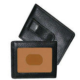 Boconi Tyler Tumbled Rock Solid 2 Fold Money Clip - Luggage Base