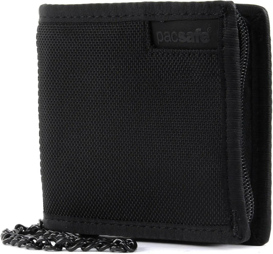 Pacsafe RFID Safe Z100 Bi-Fold Wallet - Luggage Base