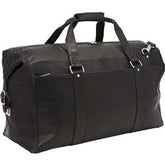 Piel Leather Extra Large Zip Pocket Duffel - Luggage Base