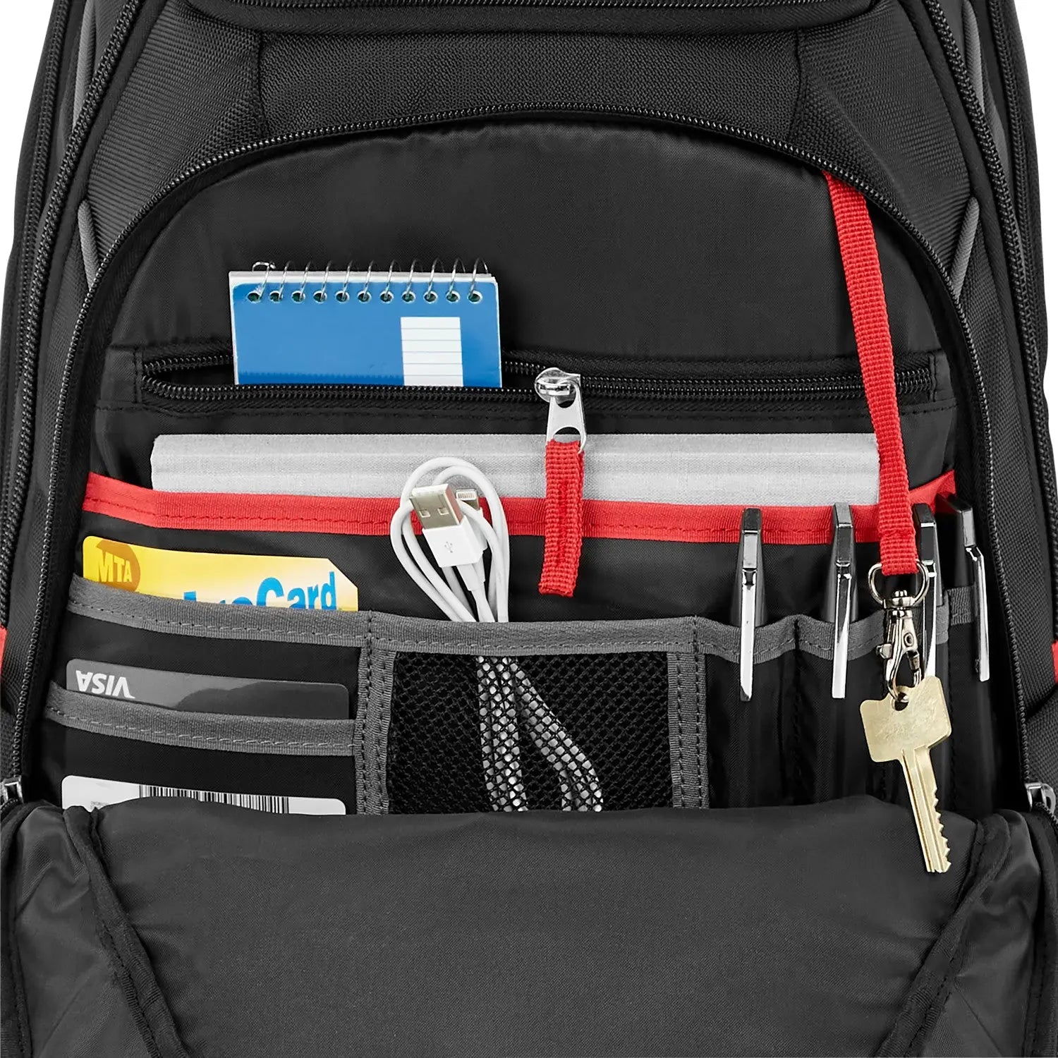 Samsonite Tectonic NuTech 17 Backpack in Black – FRONT POCKET 8