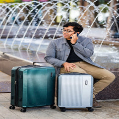 Samsonite Alliance SE Carry-On Spinner Aluminum Silver 13