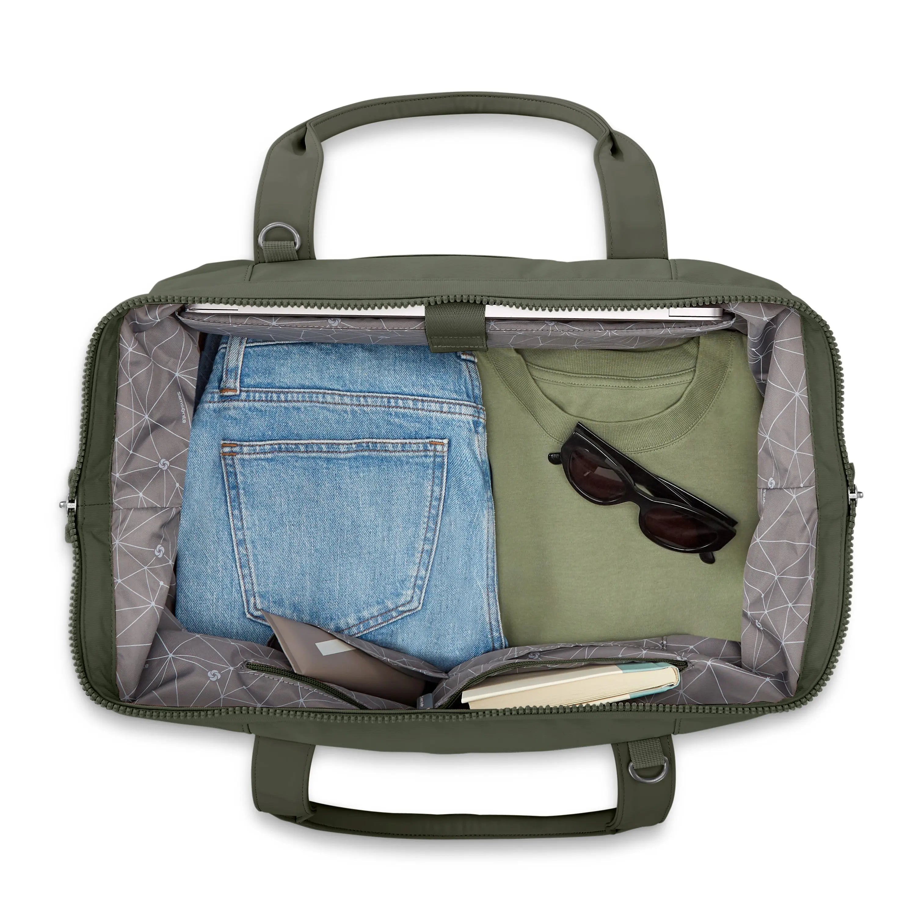 Samsonite Better Than Basic Weekender in Olive - image 2