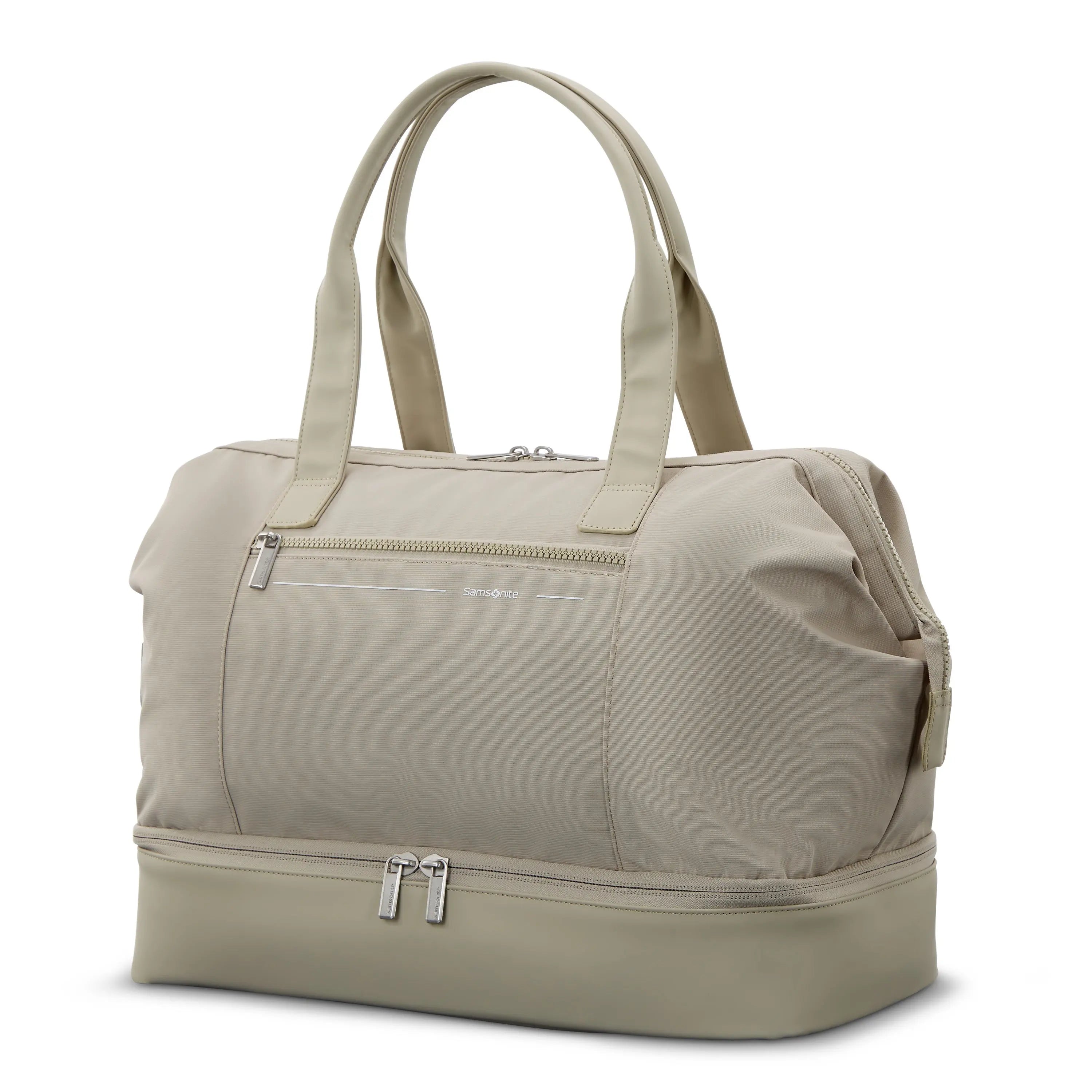 Samsonite Better Than Basic Weekender in Limestone Grey - image 1