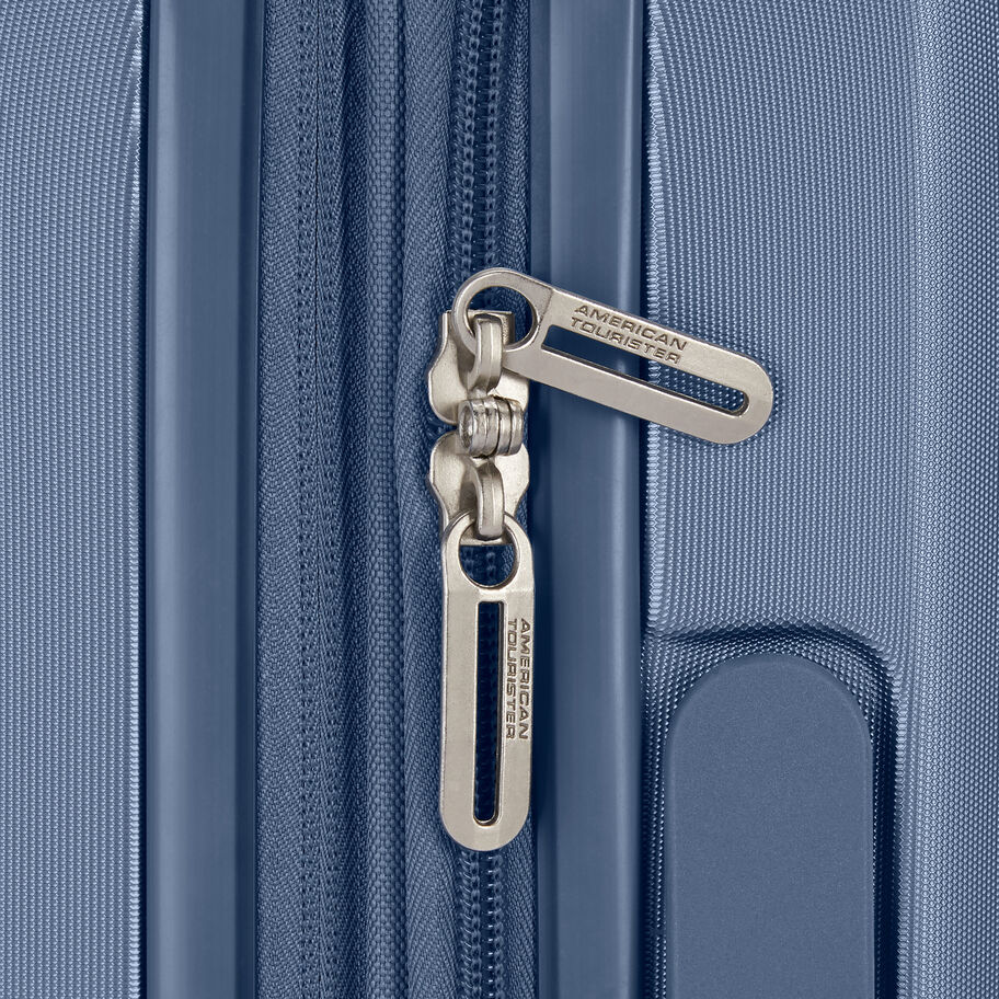 American Tourister Stratum 3.0 Carry-On - Elemental Blue - ZIPPER-5