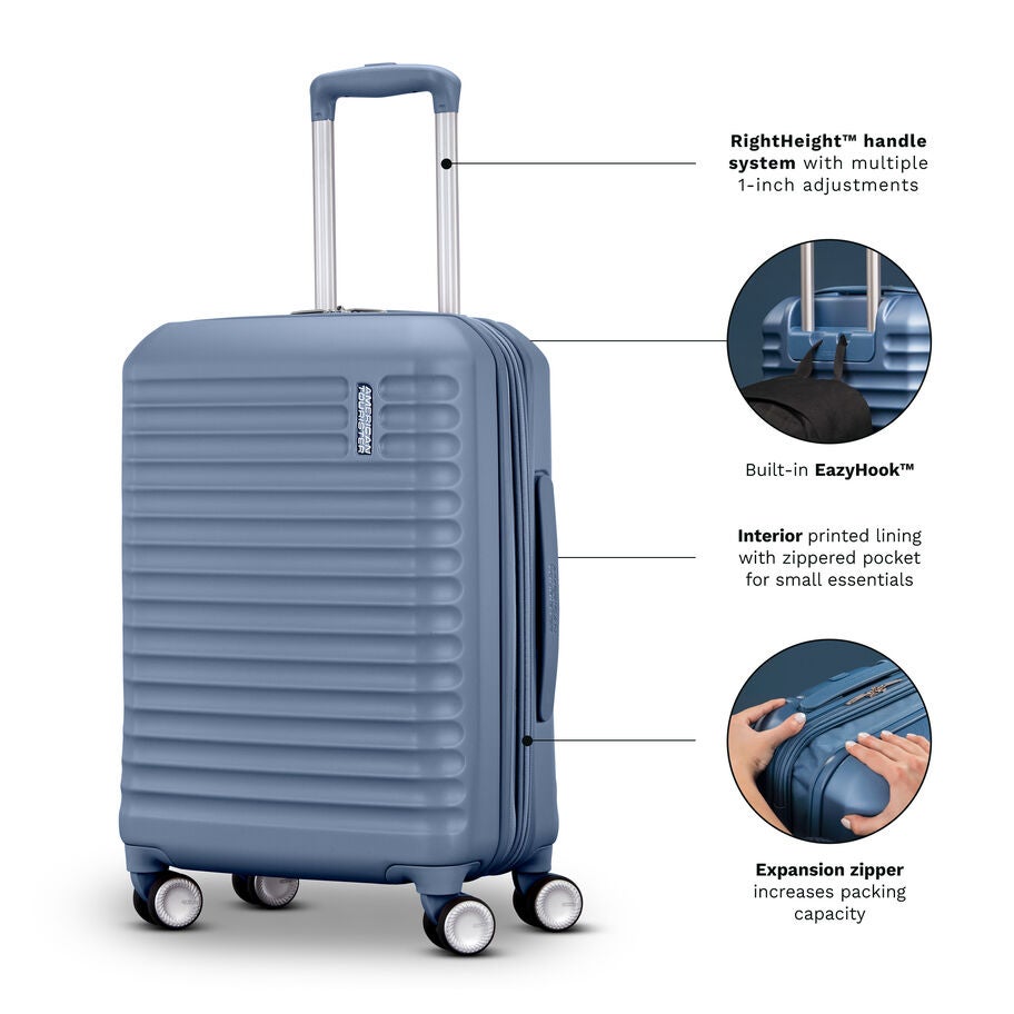 American Tourister Stratum 3.0 Large - Elemental Blue - DETAIL-10