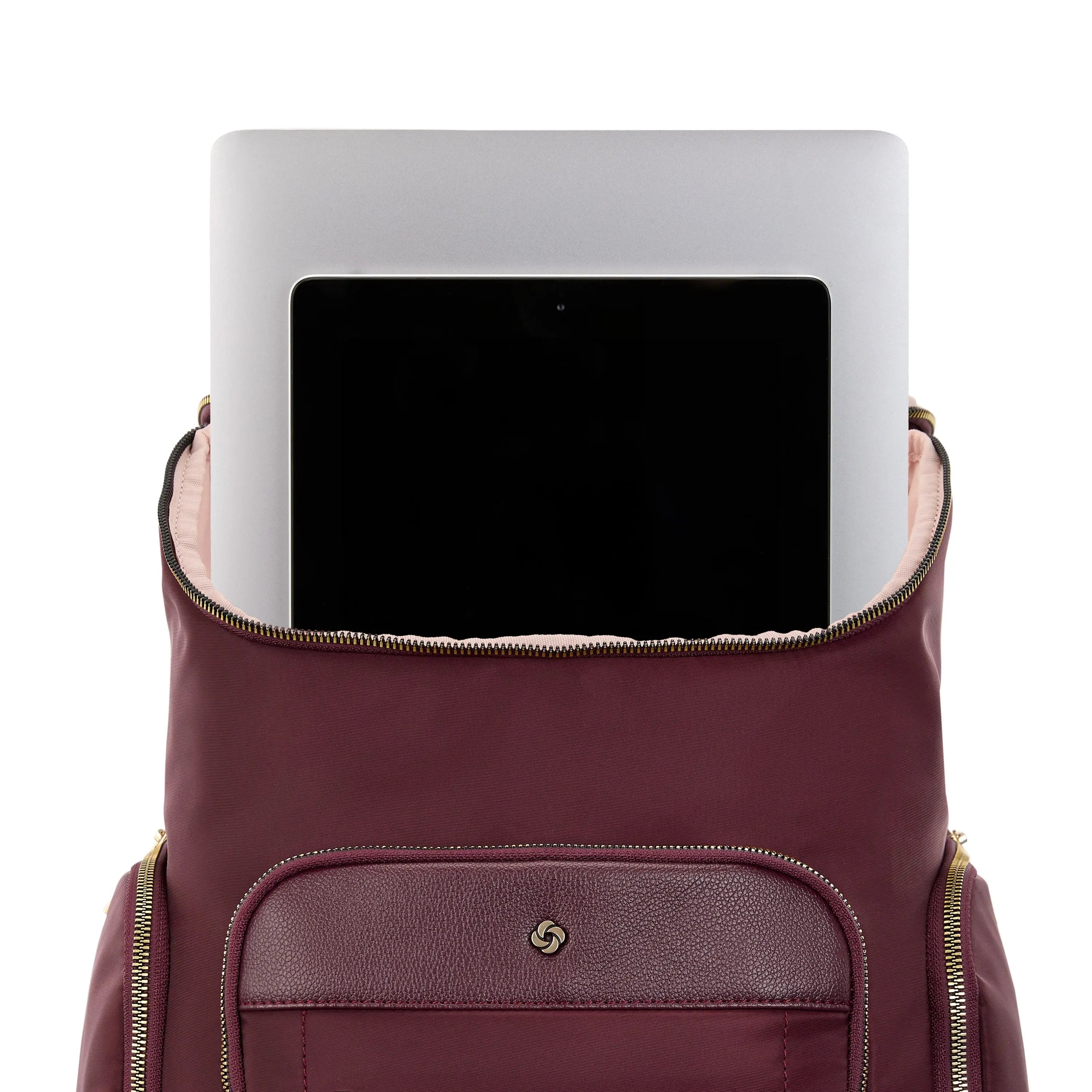 Samsonite Mobile Solution 2 Deluxe Backpack in Merlot - image 4