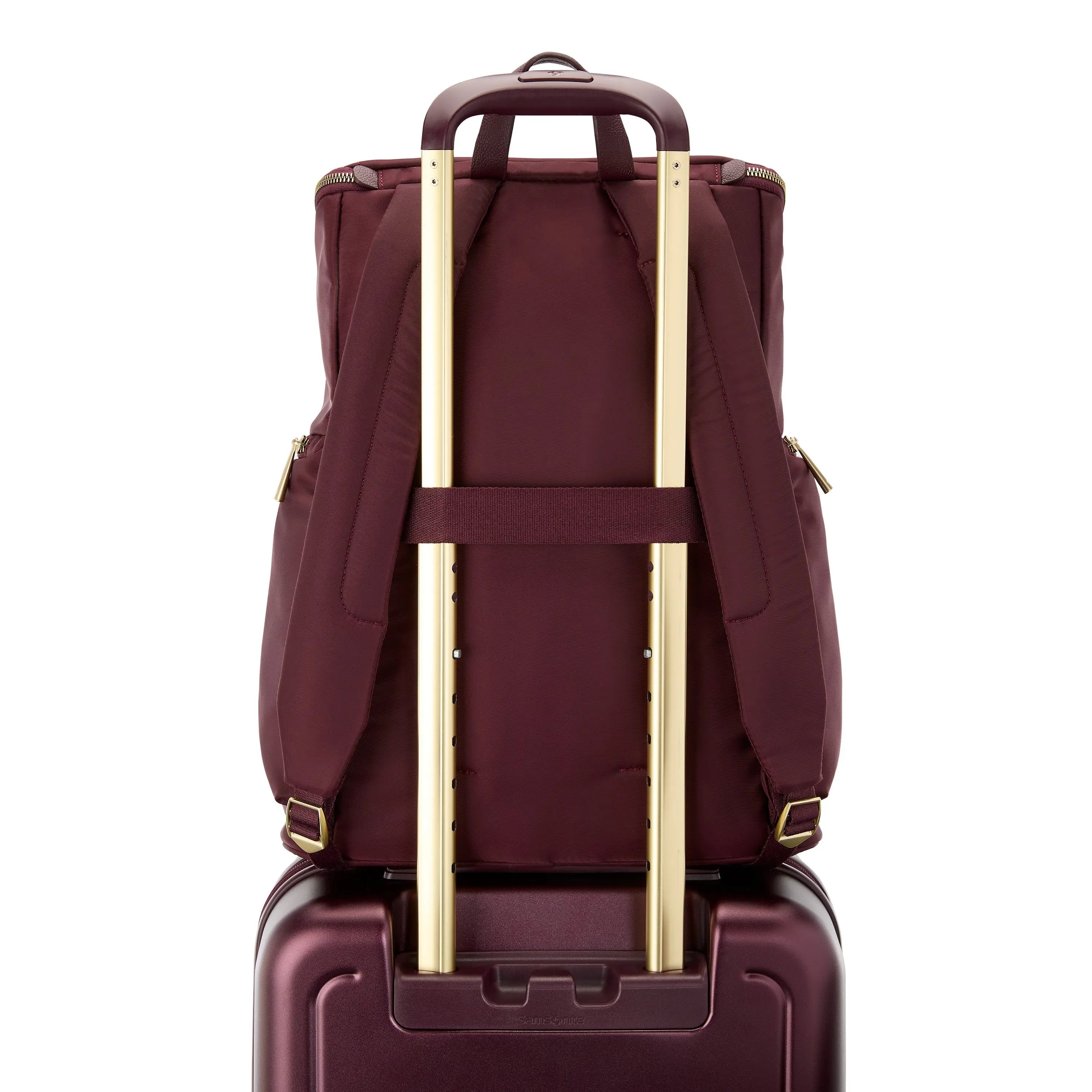 Samsonite Mobile Solution 2 Deluxe Backpack in Merlot - image 2