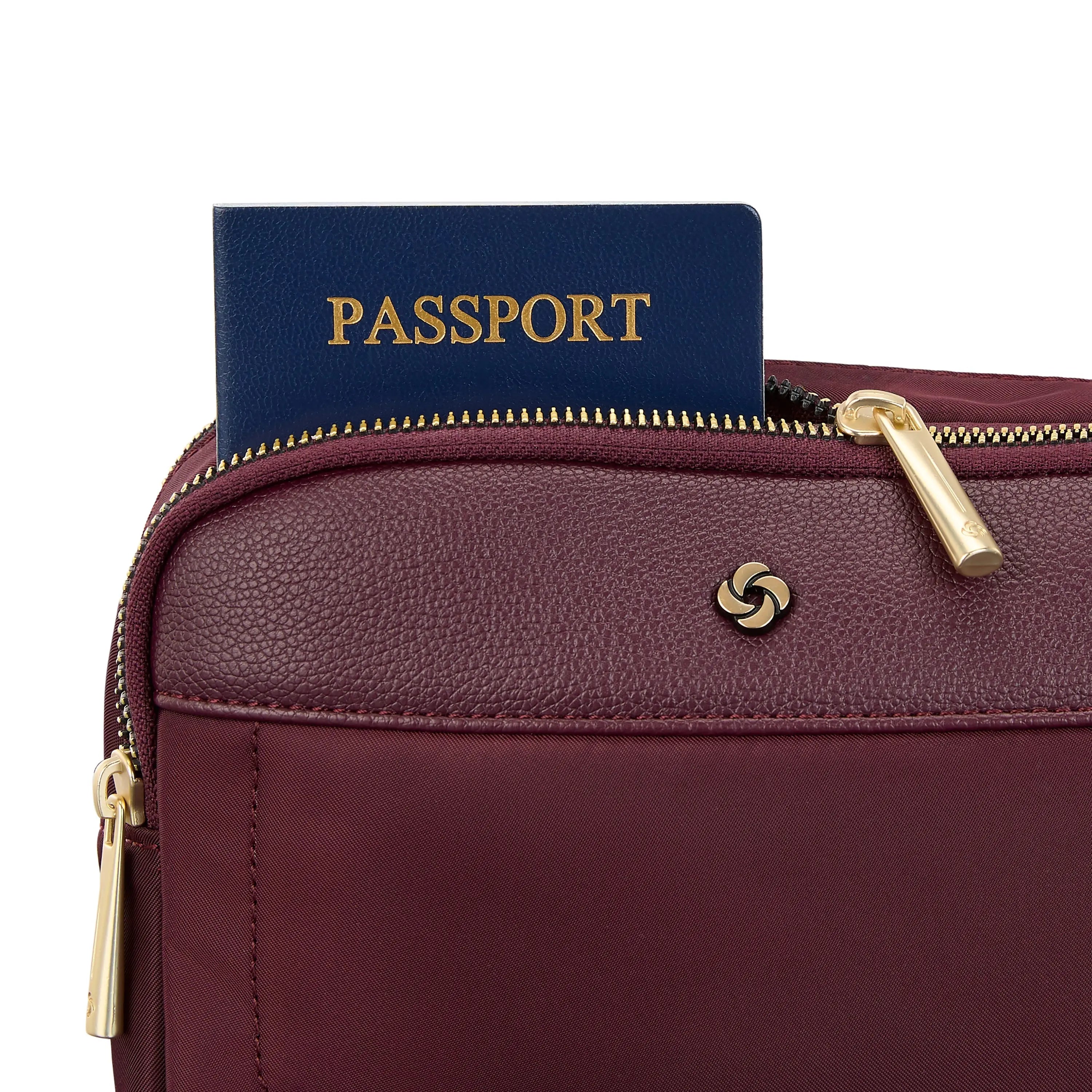 Samsonite Mobile Solution 2 Convertible RFID Waist Pack in Merlot - image 4