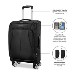 American Tourister 4 KIX 3.0 Medium - Black