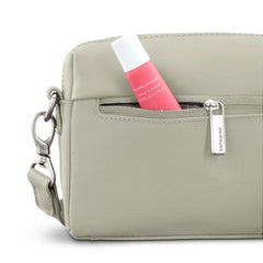 Samsonite Better Than Basic RFID Crossbody in Limestone Grey - image 3