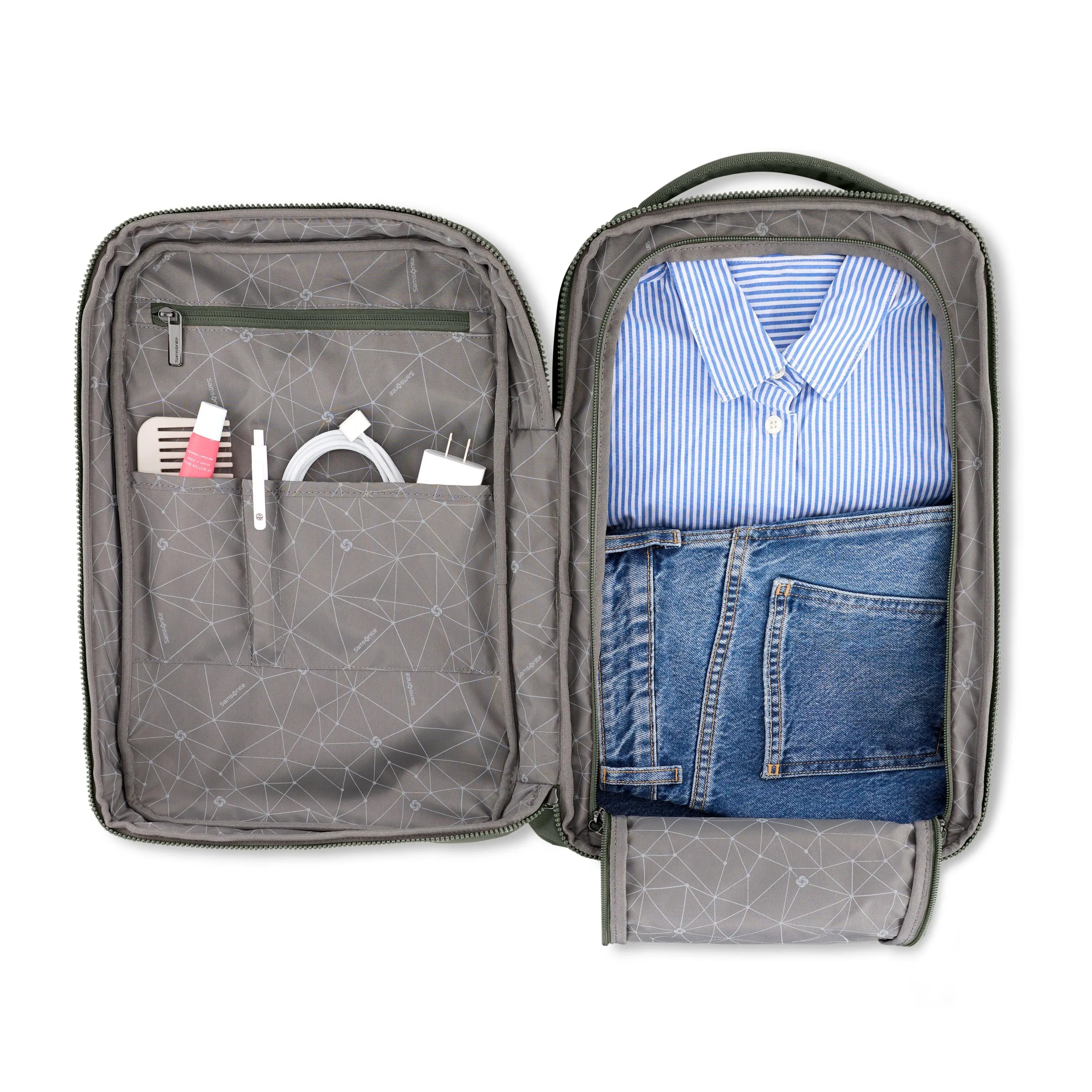 Samsonite Better Than Basic Travel Backpack in Olive - image 2