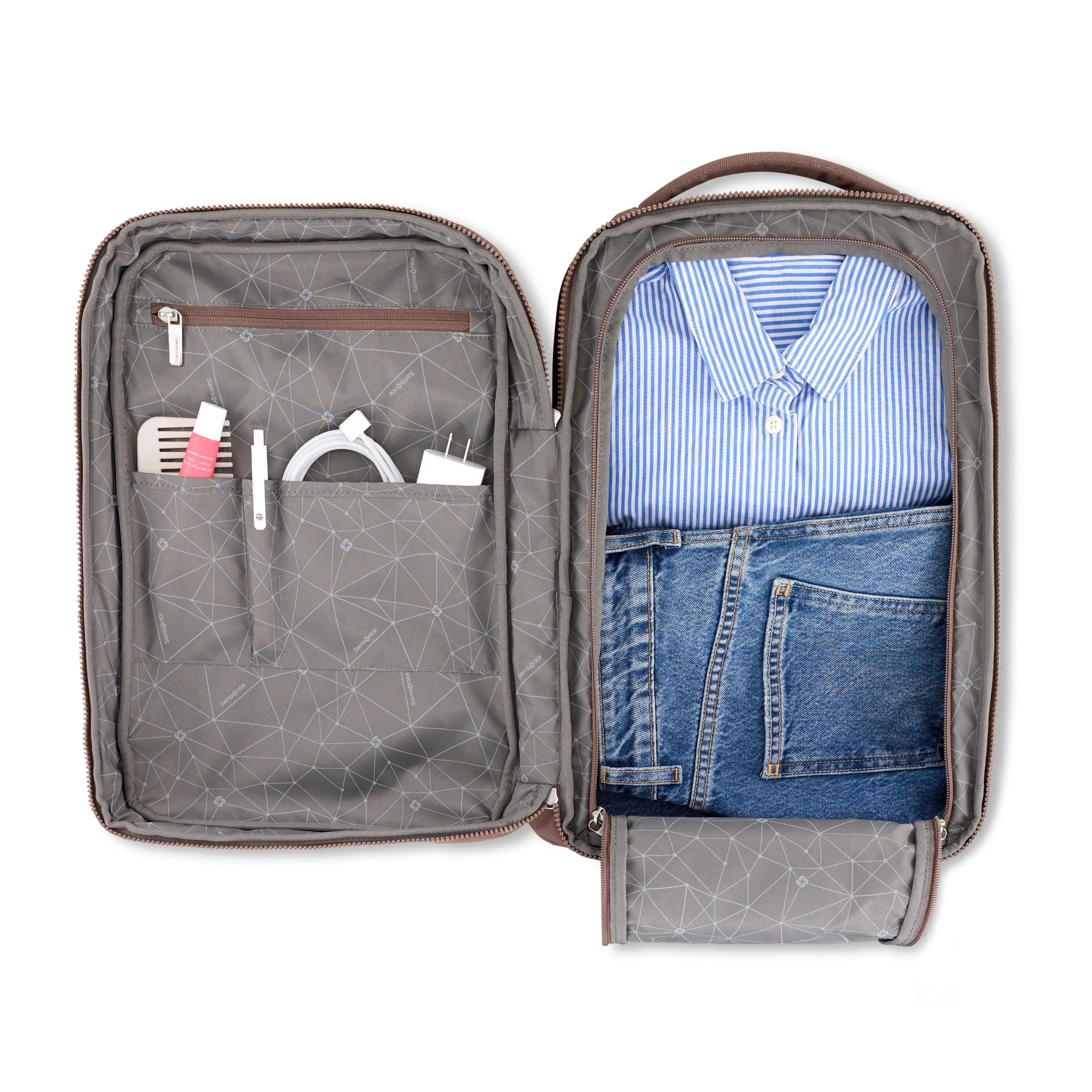 Samsonite Better Than Basic Travel Backpack in Chocolate Mauve - image 3