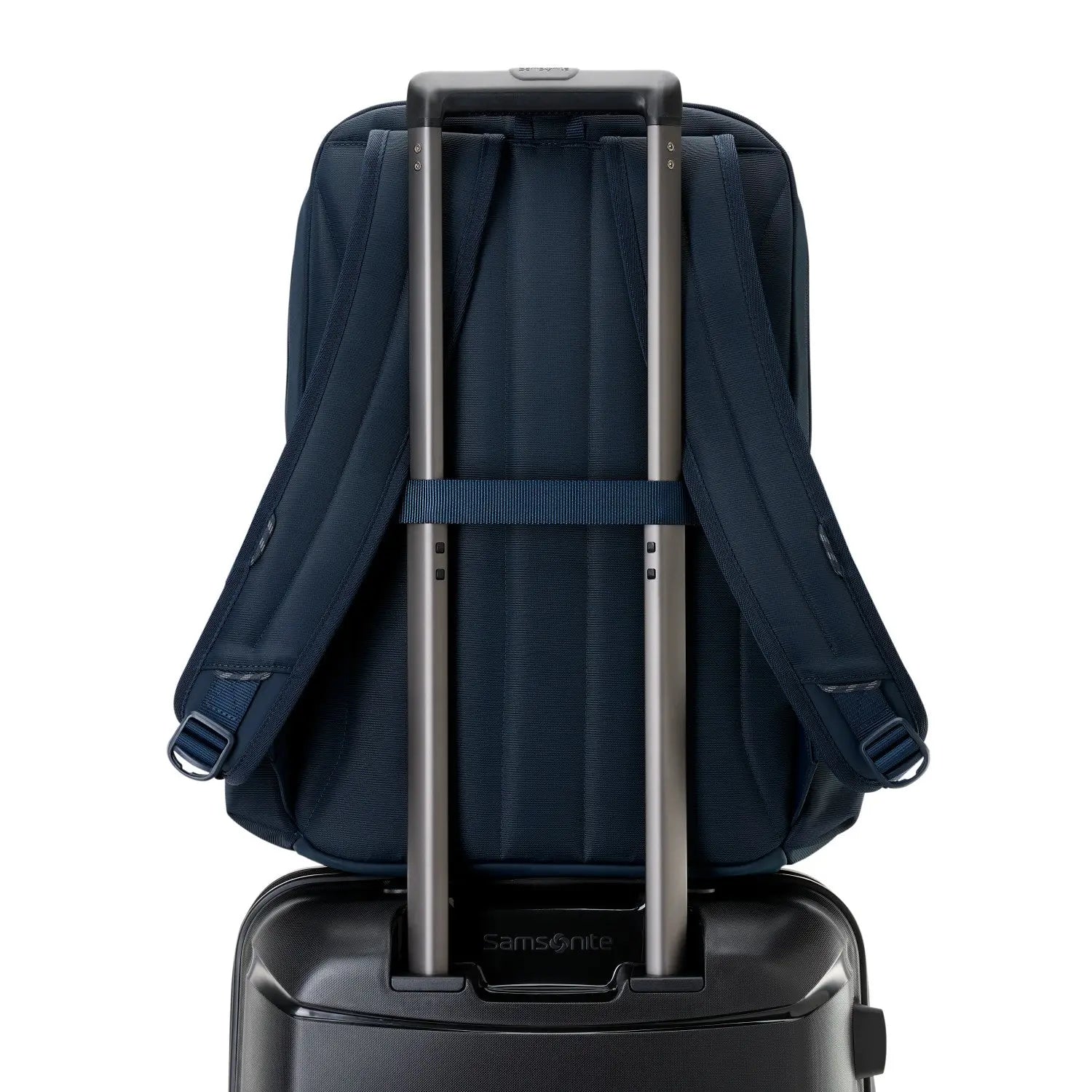Samsonite Axxis Standard Backpack in Navy — SMART SLEEVE 4