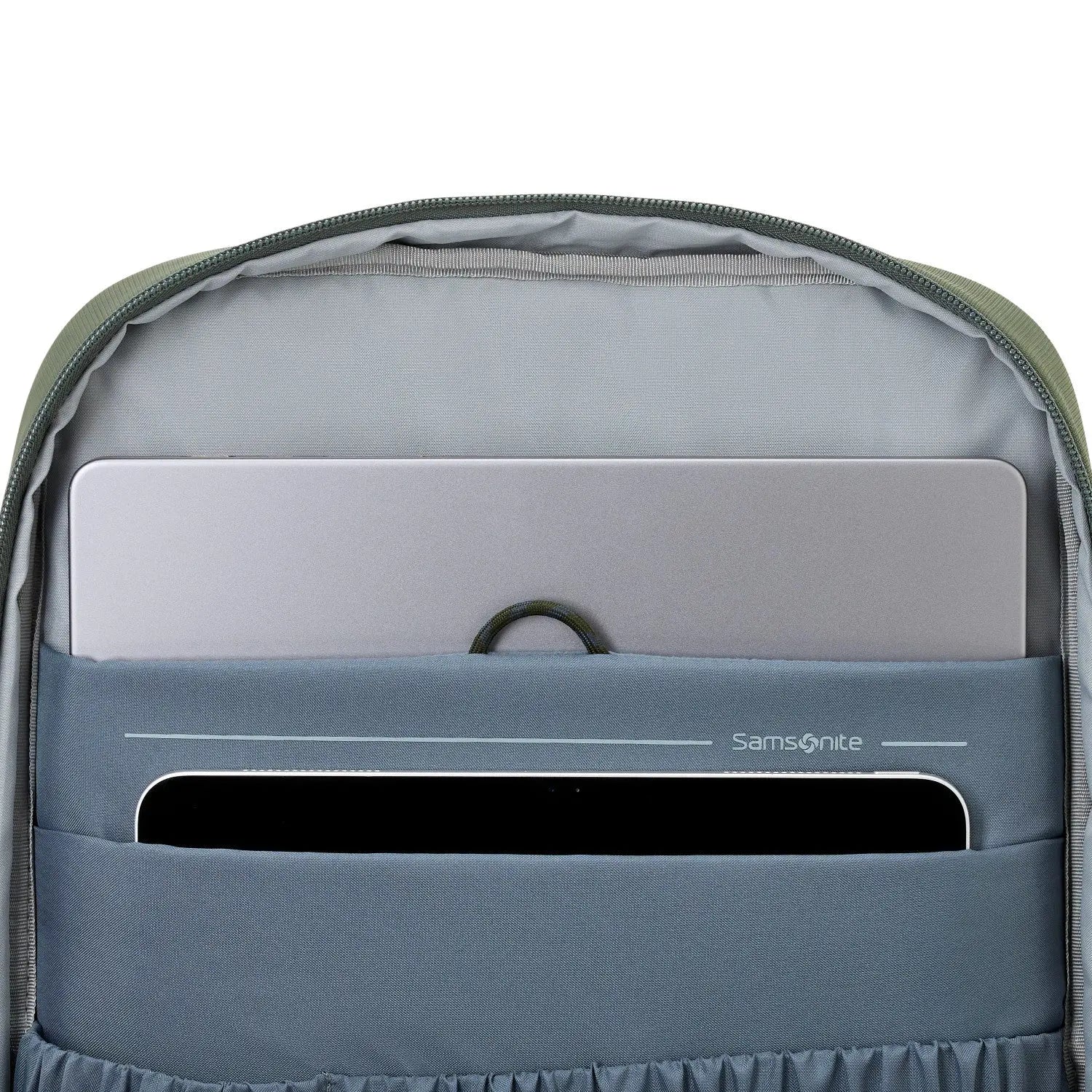 Samsonite Axxis Standard Backpack in Olive — DETAIL 5