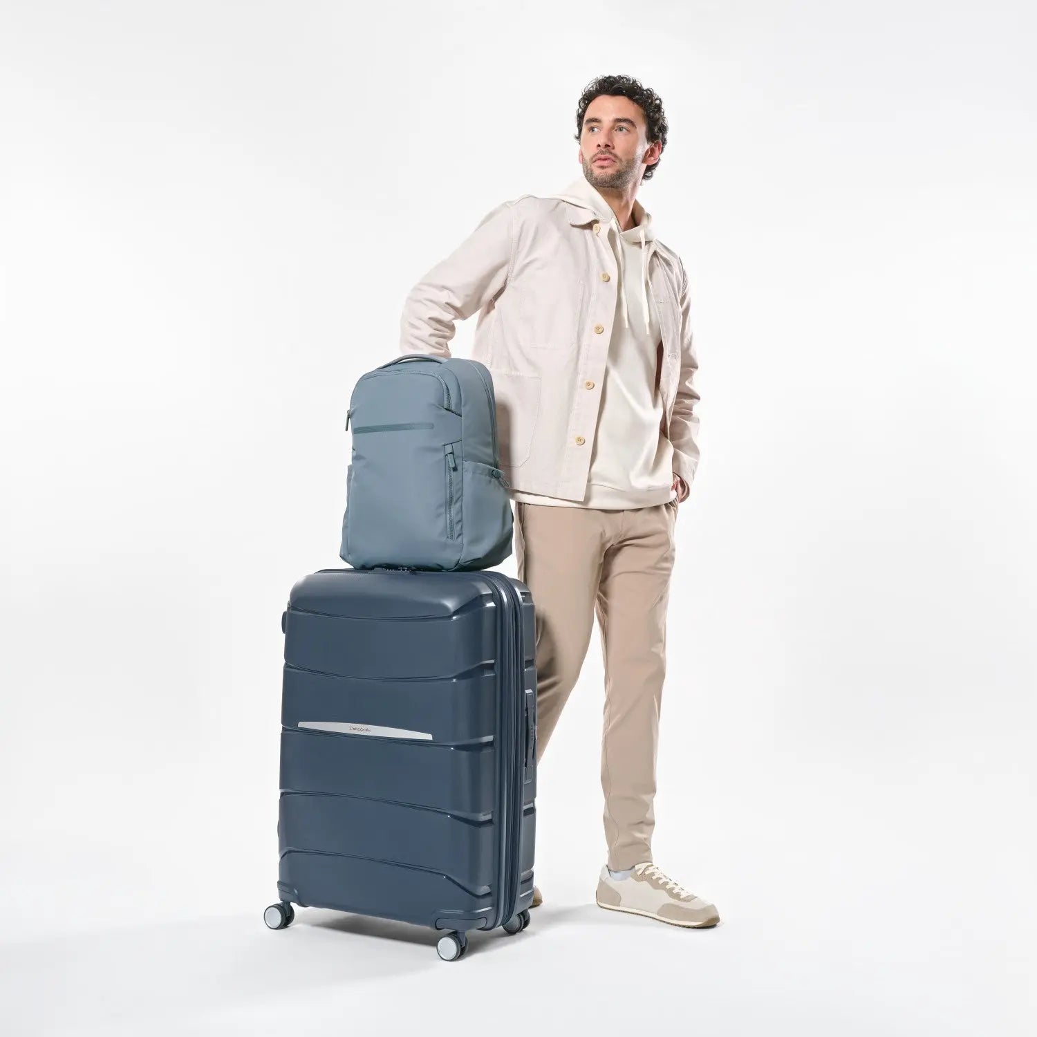 Samsonite Axxis Standard Backpack in Slate Blue — LIFESTYLE 15