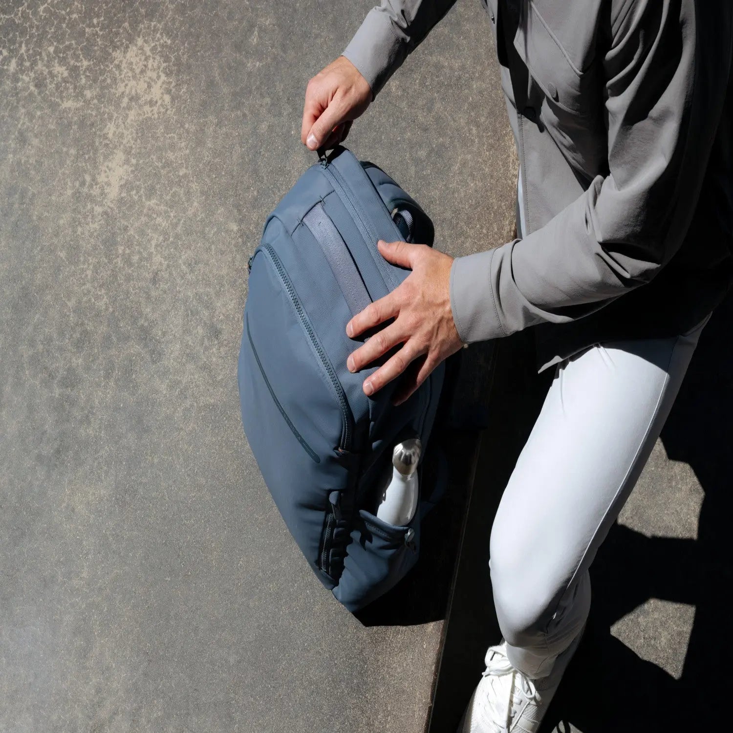 Samsonite Axxis Standard Backpack in Slate Blue — LIFESTYLE 33