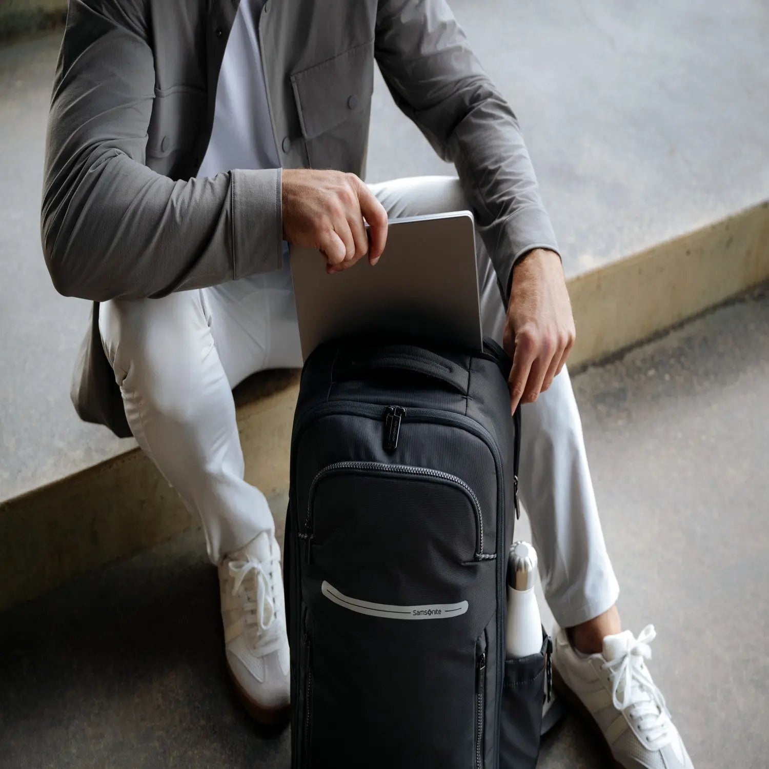 Samsonite Axxis Travel Backpack in Black — LIFESTYLE 15
