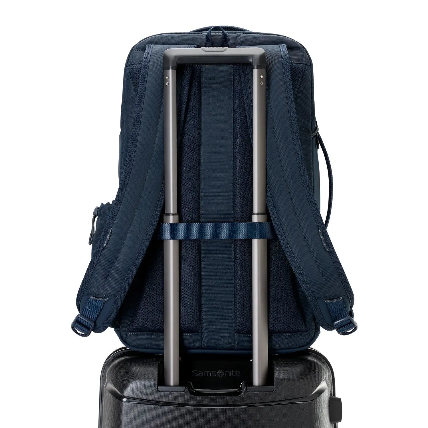 Samsonite Axxis Travel Backpack in Navy — SMART SLEEVE 4