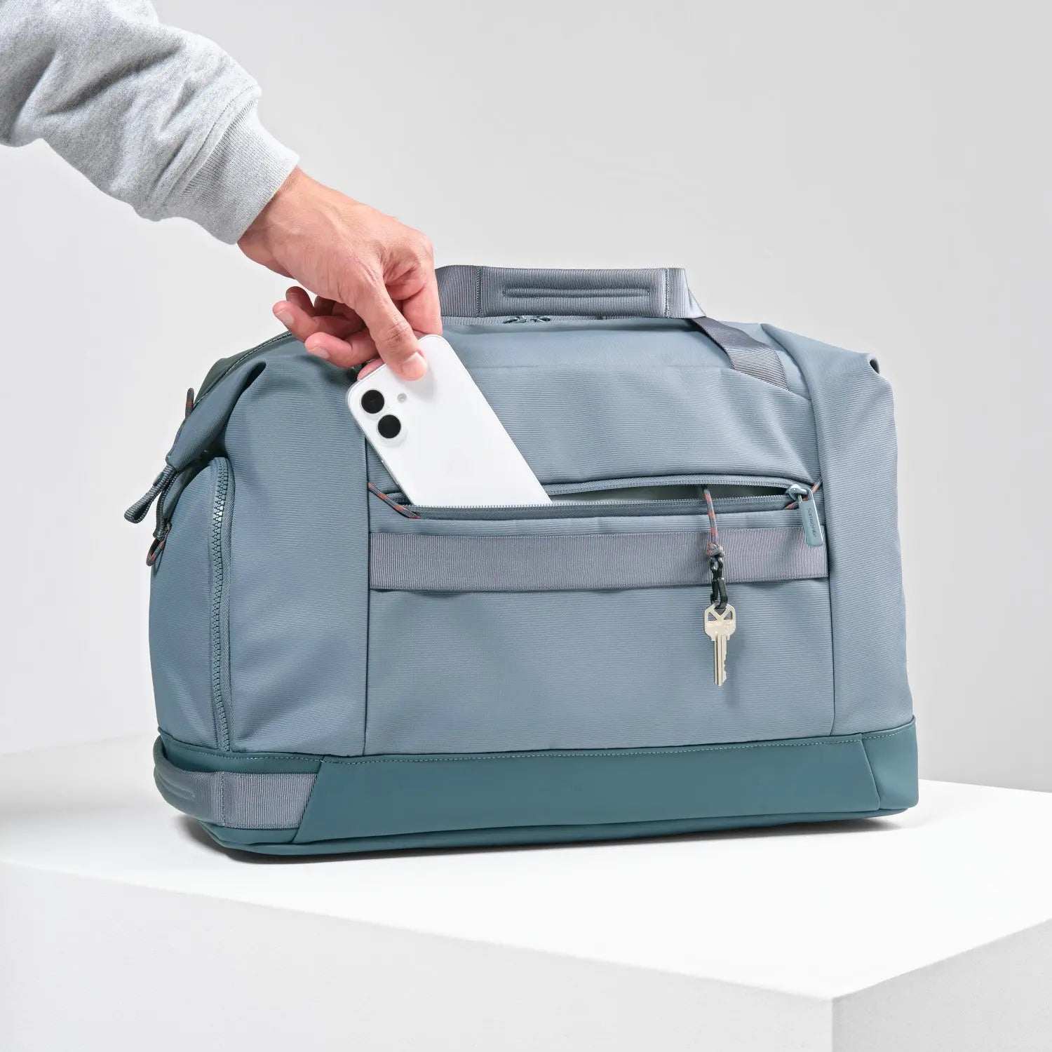 Samsonite Axxis Weekender in Slate Blue — DETAIL 20