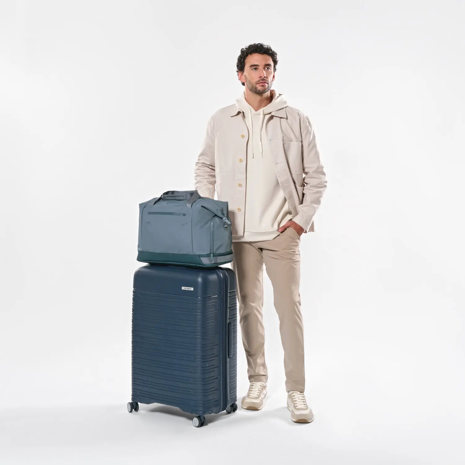 Samsonite Axxis Weekender in Slate Blue — LIFESTYLE 13