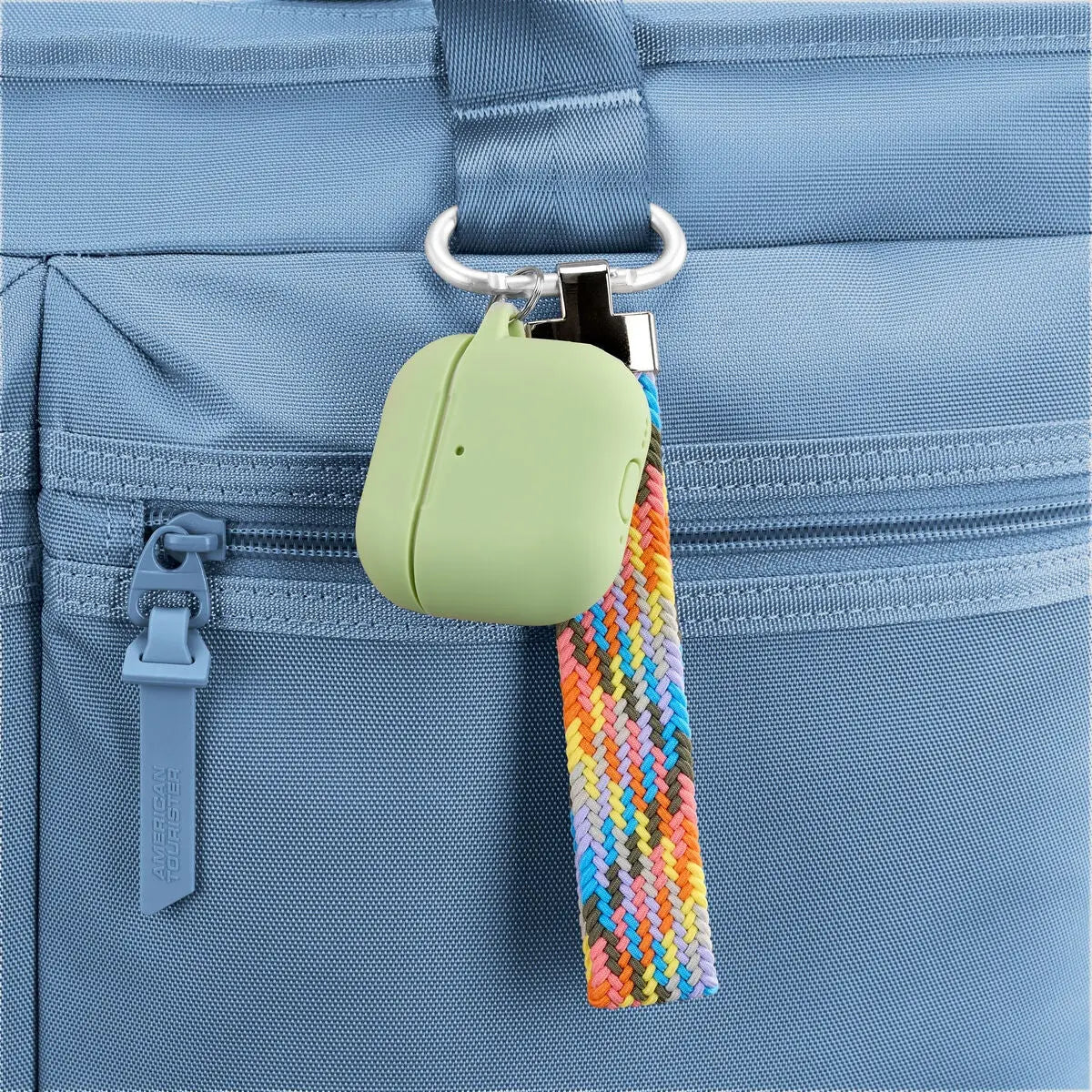 American Tourister Stratum 3.0 Convertible Travel Tote in Elemental Blue - detail