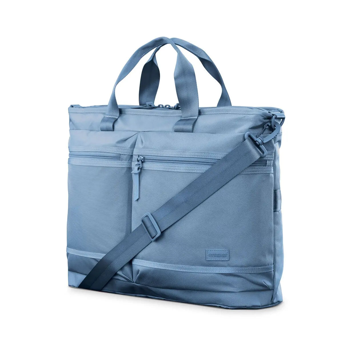 American Tourister Stratum 3.0 Convertible Travel Tote in Elemental Blue - front