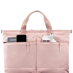 American Tourister Stratum 3.0 Convertible Travel Tote in Pink Blush - detail