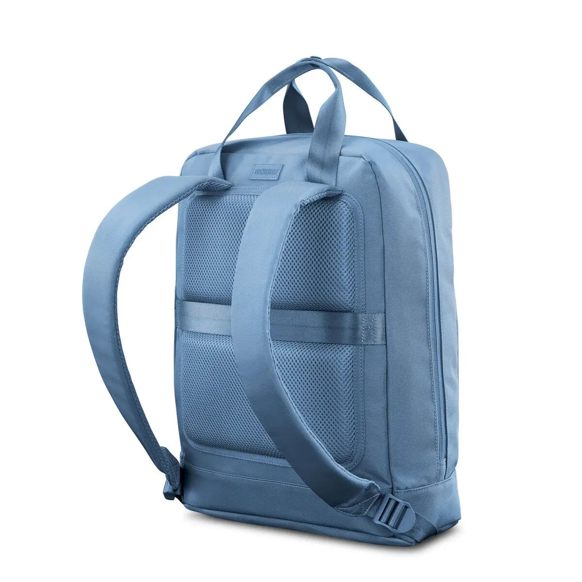American Tourister Stratum 3.0 Bale Handle Backpack in Elemental Blue - back