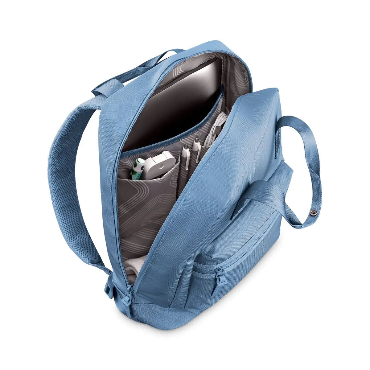 American Tourister Stratum 3.0 Bale Handle Backpack in Elemental Blue - interior