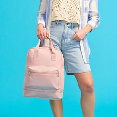 American Tourister Stratum 3.0 Bale Handle Backpack in Pink Blush - lifestyle