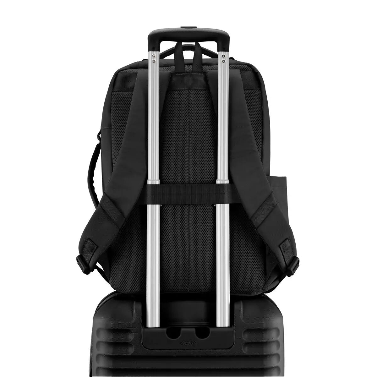 American Tourister Stratum 3.0 Travel Backpack in Black - detail