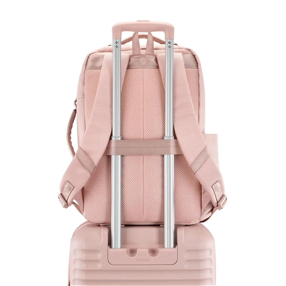 American Tourister Stratum 3.0 Travel Backpack in Pink Blush - detail