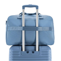 American Tourister Stratum 3.0 Convertible Weekender in Elemental Blue - detail