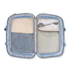 American Tourister Stratum 3.0 Convertible Weekender in Elemental Blue - interior