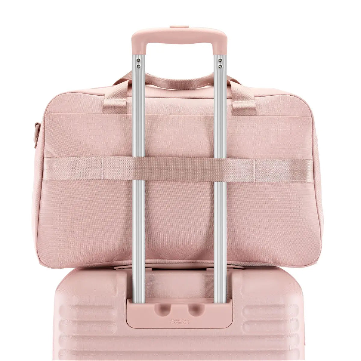 American Tourister Stratum 3.0 Convertible Weekender in Pink Blush - detail