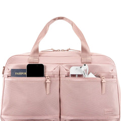 American Tourister Stratum 3.0 Convertible Weekender in Pink Blush - detail