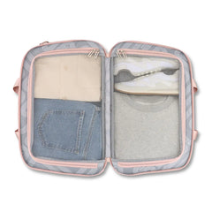 American Tourister Stratum 3.0 Convertible Weekender in Pink Blush - interior