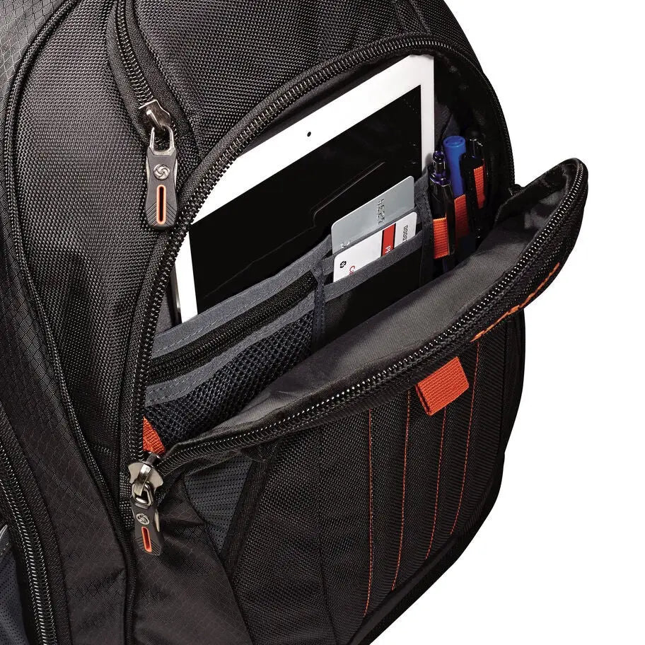 Samsonite Tectonic 2 Large Backpack in Black – interior organization