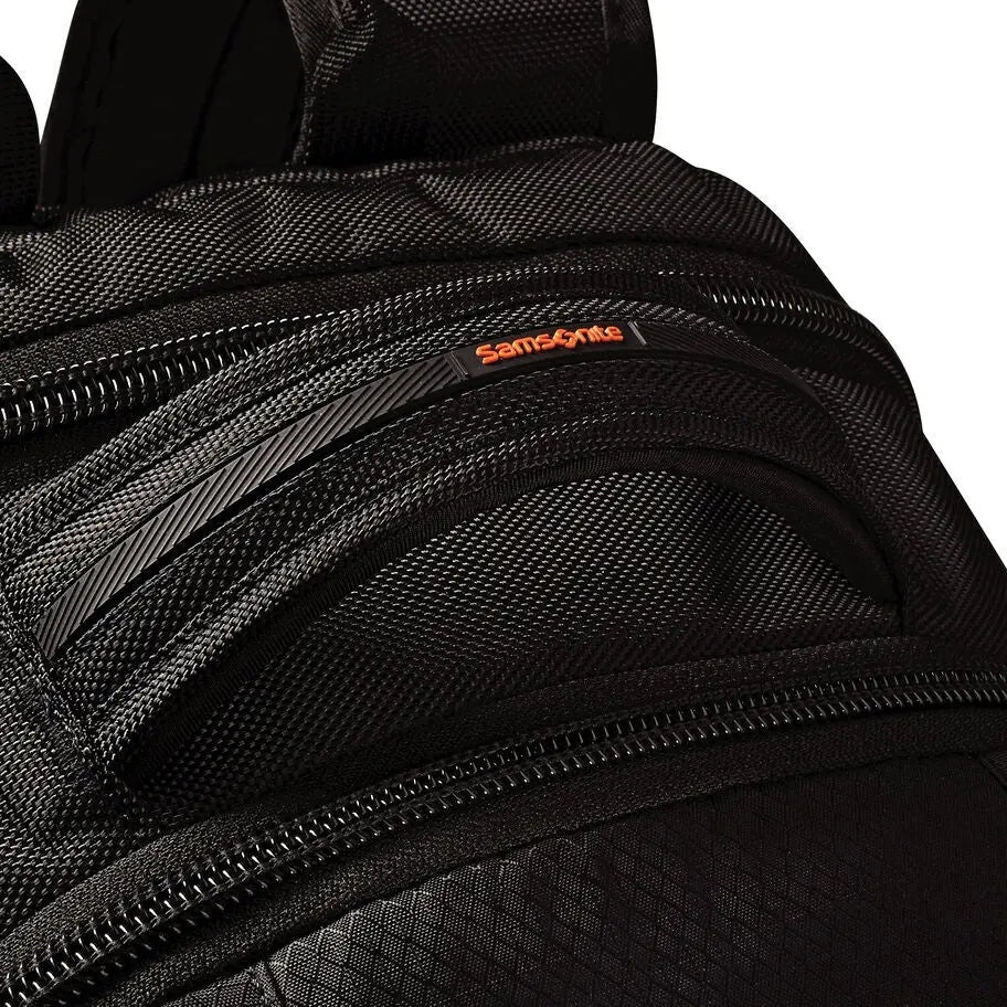 Samsonite Tectonic 2 Large Backpack in Black – profile view