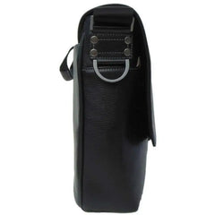 Boconi Tyler Tumbled Single Buckle Messenger - Luggage Base