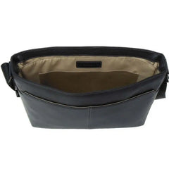 Boconi Tyler Tumbled Slim Mailbag Messenger - Luggage Base