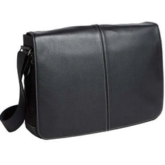 Boconi Tyler Tumbled Slim Mailbag Messenger - Luggage Base