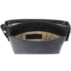 Boconi Tyler Tumbled Slim Mailbag Messenger - Luggage Base