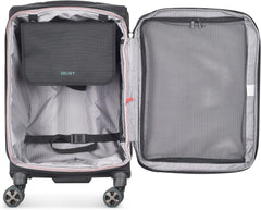 Delsey Helium DLX Carry-On Spinner - Luggage Base