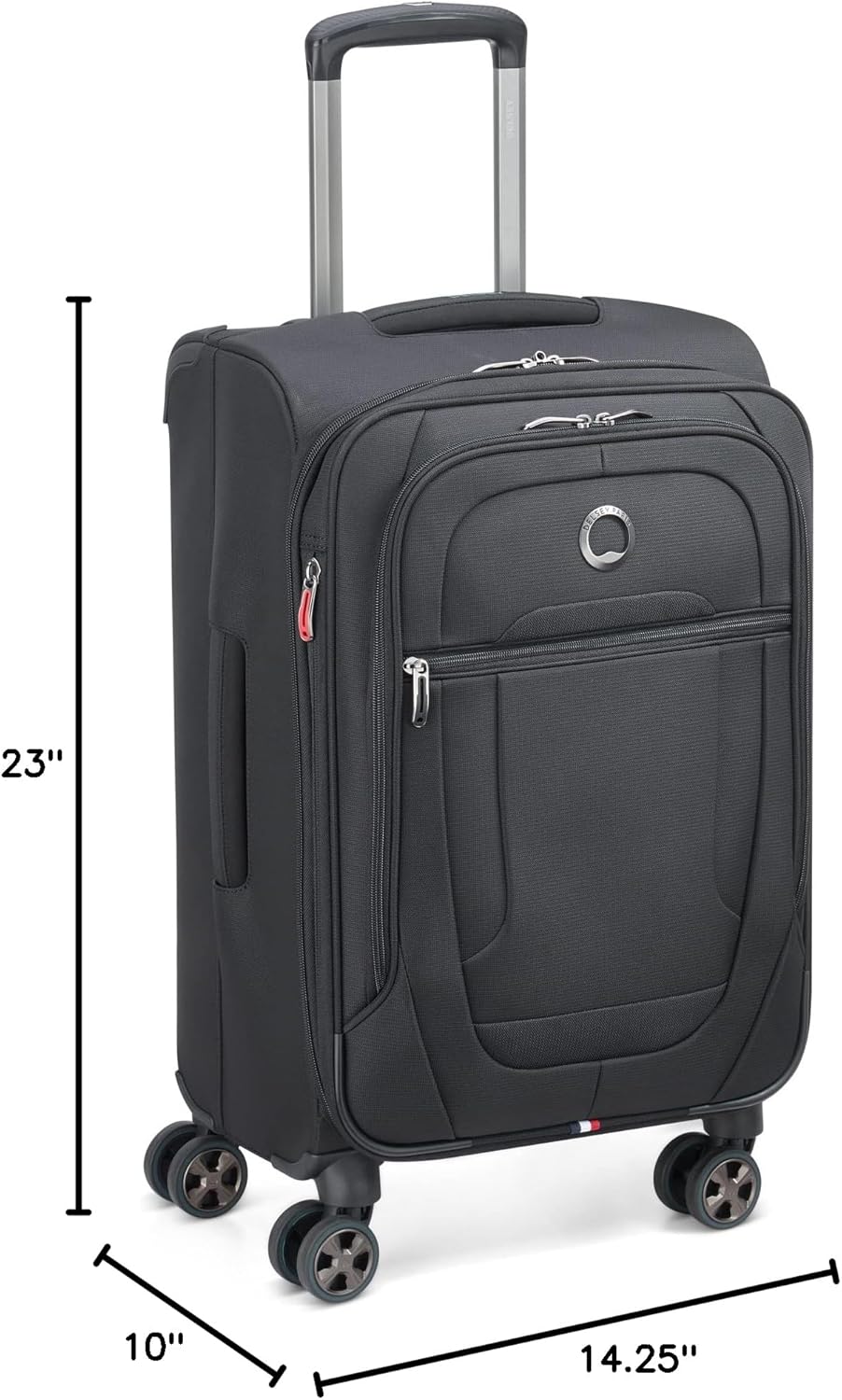 Delsey Helium DLX Carry-On Spinner - Luggage Base