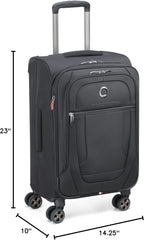 Delsey Helium DLX Carry-On Spinner - Luggage Base