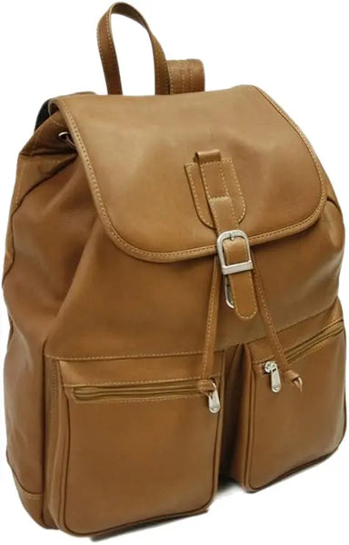 american apparel leather drawstring backpack Piel Leather Drawstring Backpack