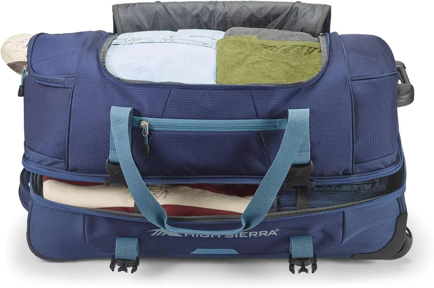 High Sierra Fairlead 22inch Drop Bottom Duffel - Luggage Base