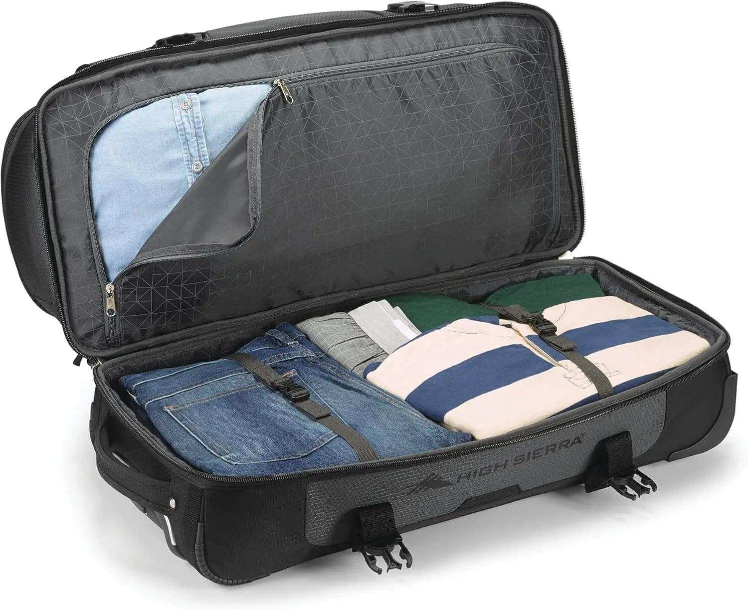 High Sierra Fairlead 28inch Drop Bottom Duffel - Luggage Base