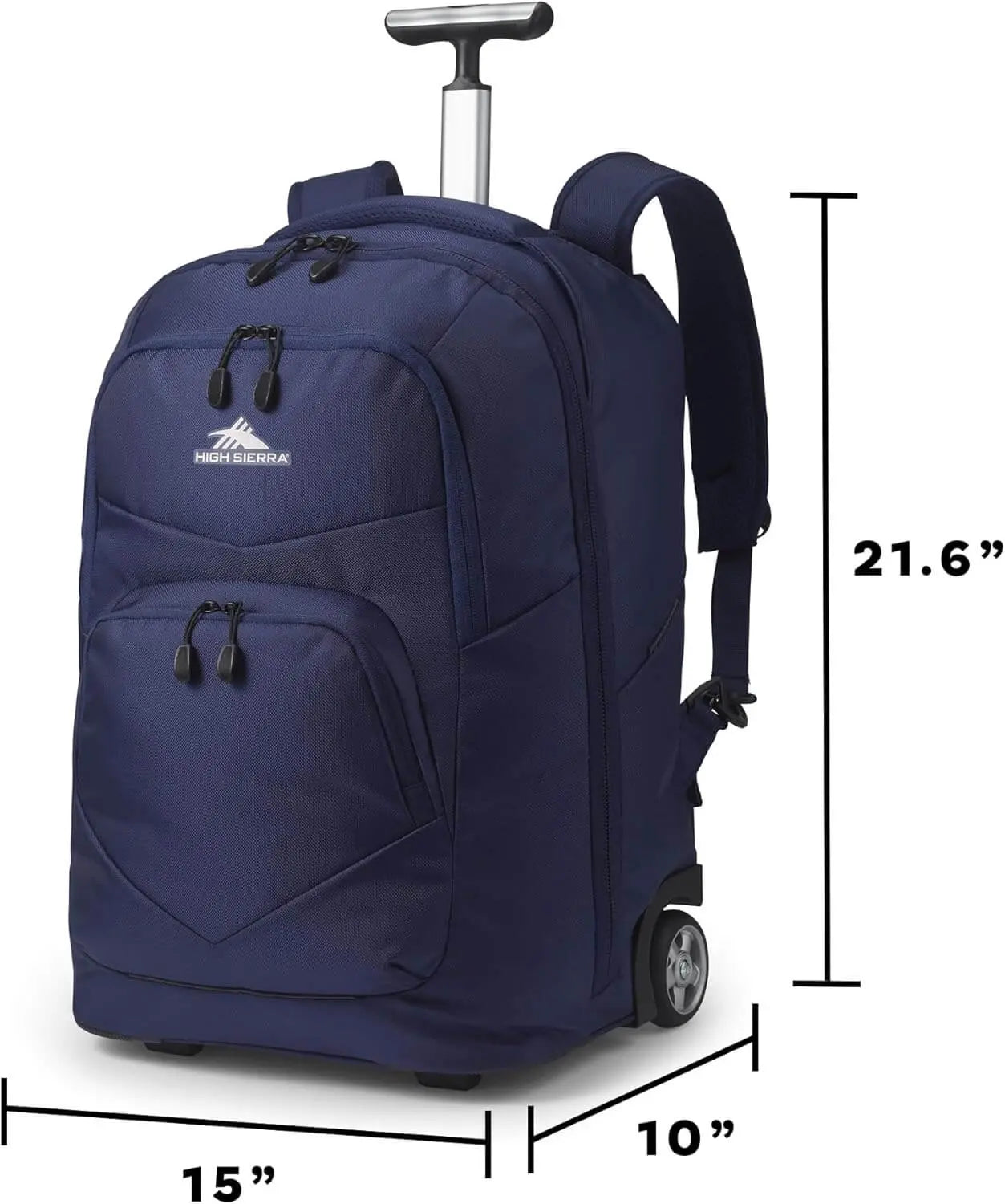 High Sierra Freewheel Pro Rolling Laptop Backpack Luggage Base